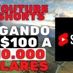 youtube shorts pagando 100 a 1
